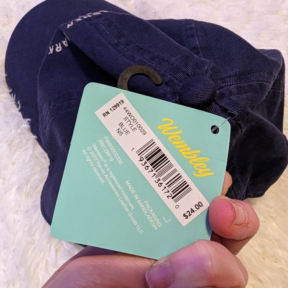 Nwt Wembley blue my children bark baseball cap - Picture 6 of 16
